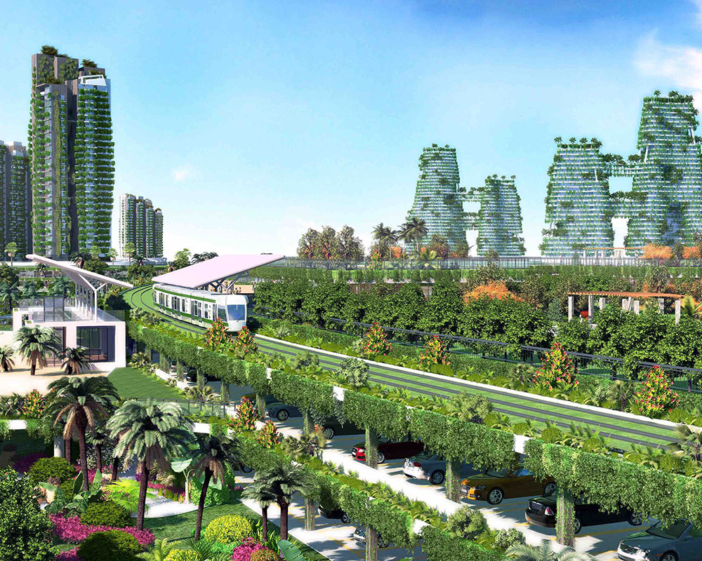 Forest City Vertical Greenery System - Green &amp; Smart | Forest City
